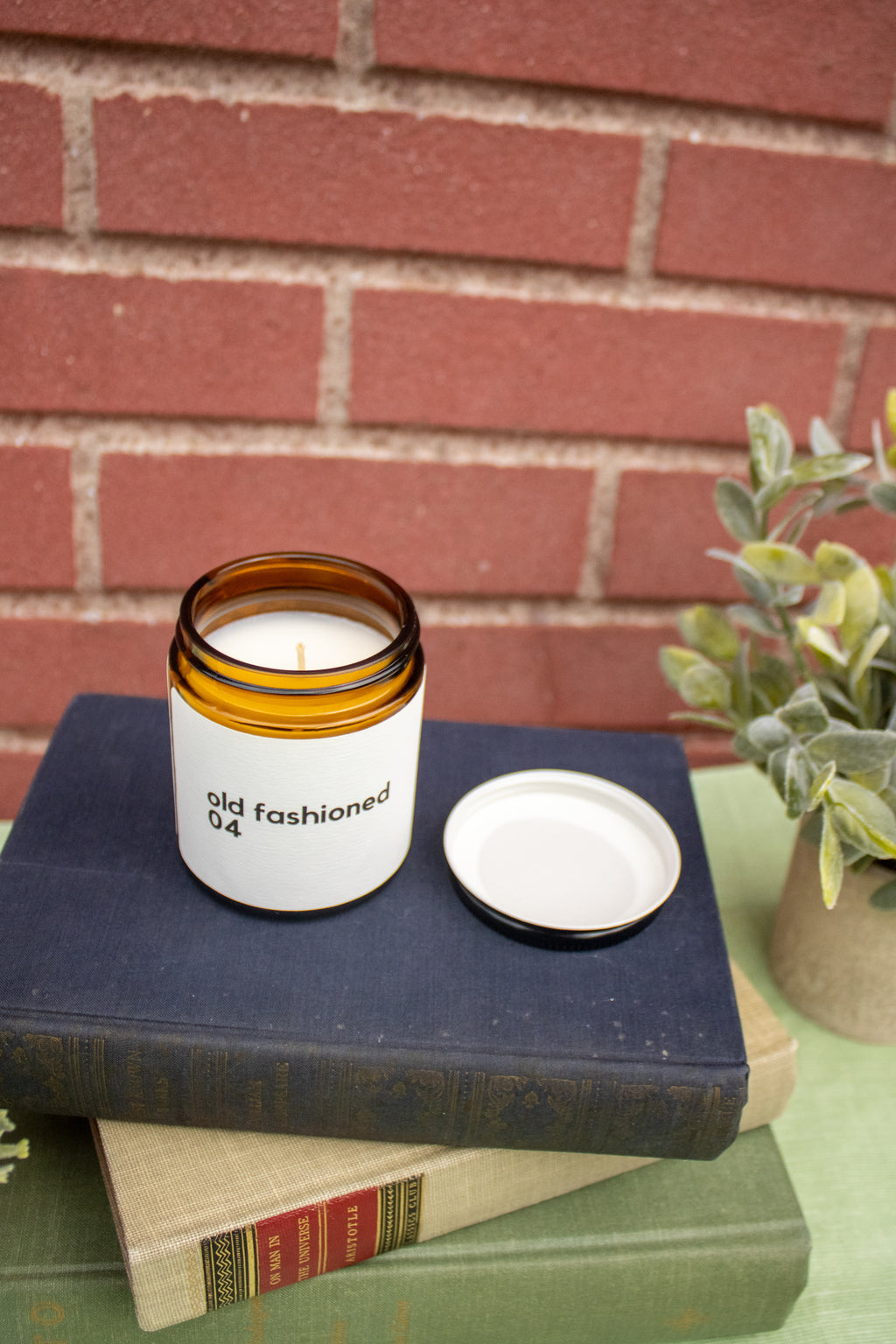 Old Fashioned 4.5oz Amber Jar