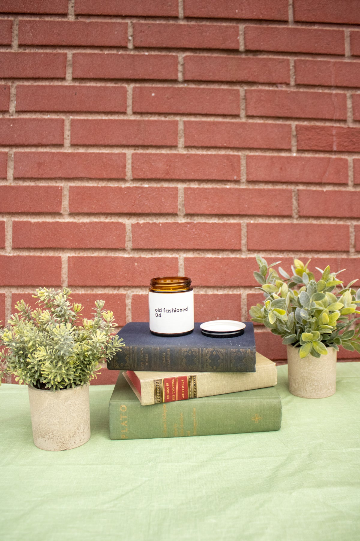Old Fashioned 4.5oz Amber Jar