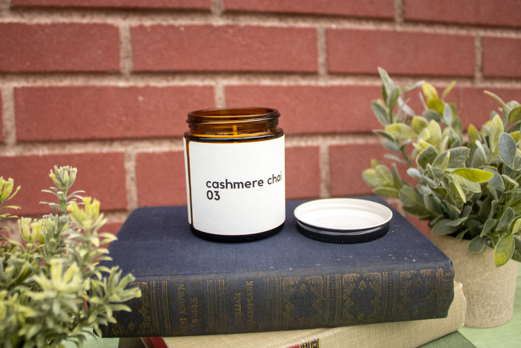 Cashmere Chai 4.5oz Amber Jar