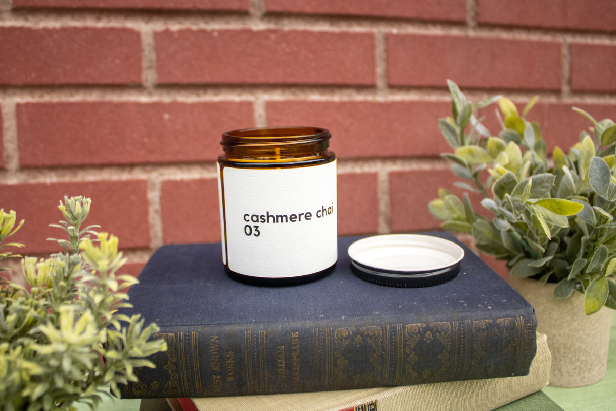 Cashmere Chai 4.5oz Amber Jar
