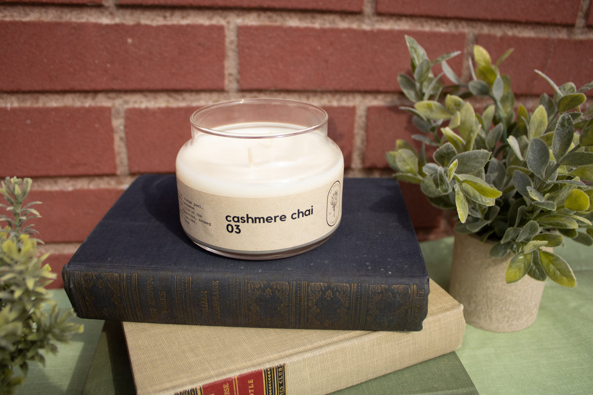Cashmere Chai 9.5oz Apothecary Jar