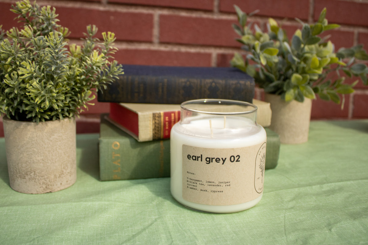 Earl Grey 16oz Apothecary Jar