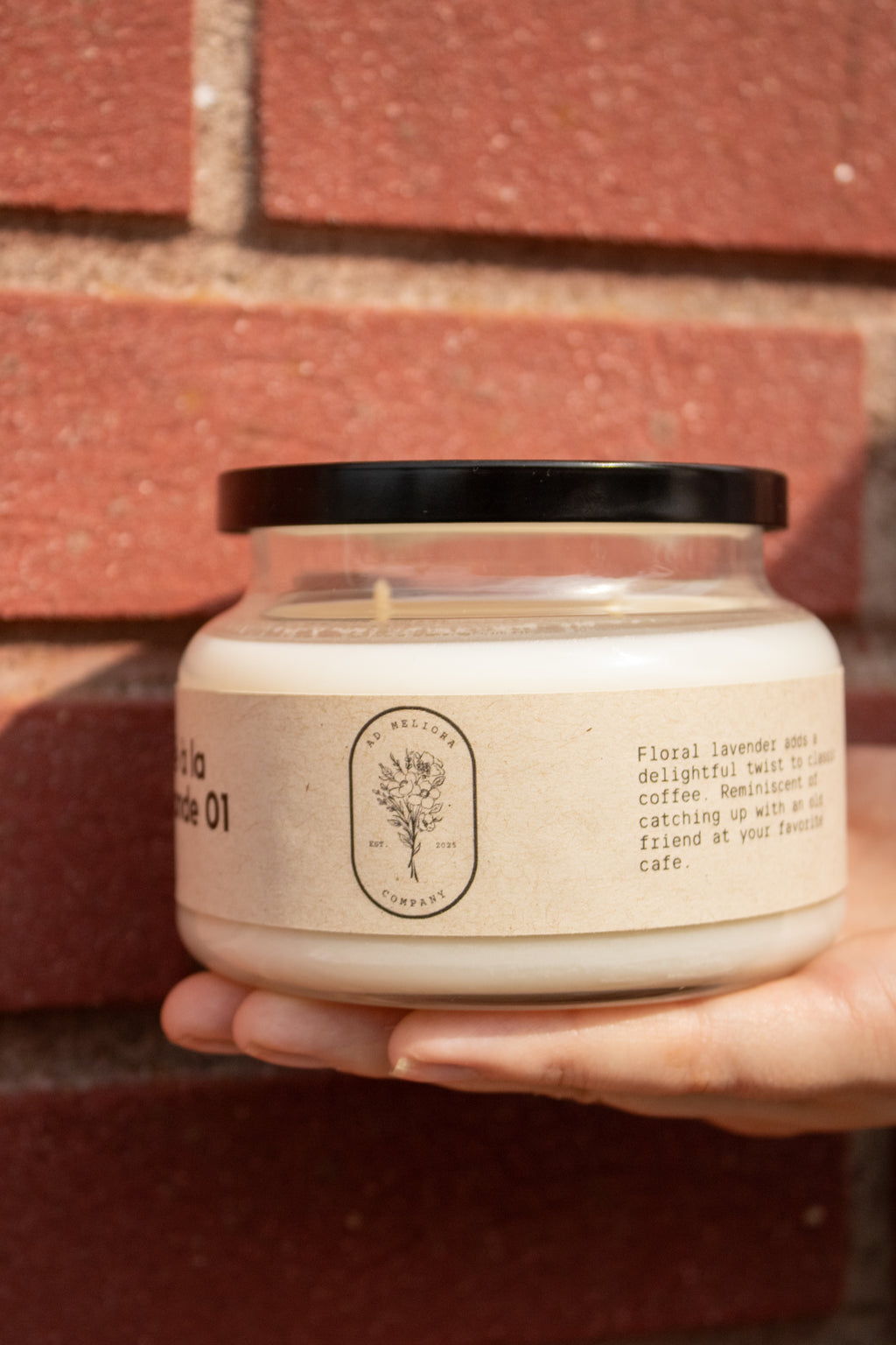 Café À La Lavande 9.5oz Apothecary Jar