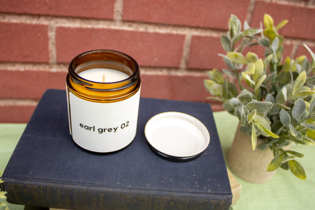 Earl Grey 4.5oz Amber Jar