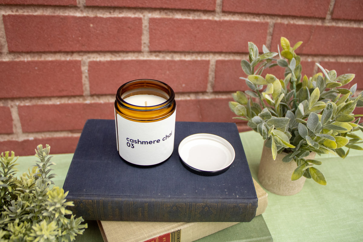 Cashmere Chai 4.5oz Amber Jar