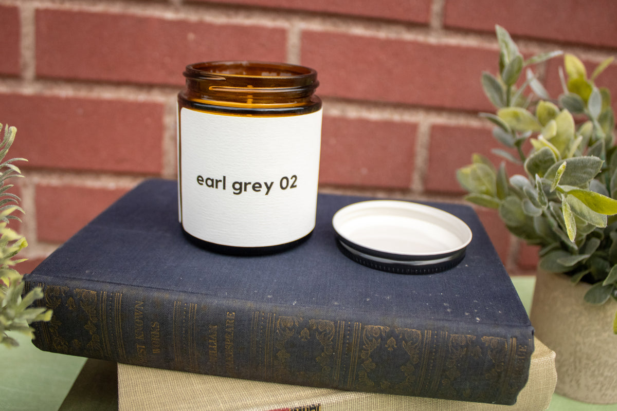 Earl Grey 4.5oz Amber Jar